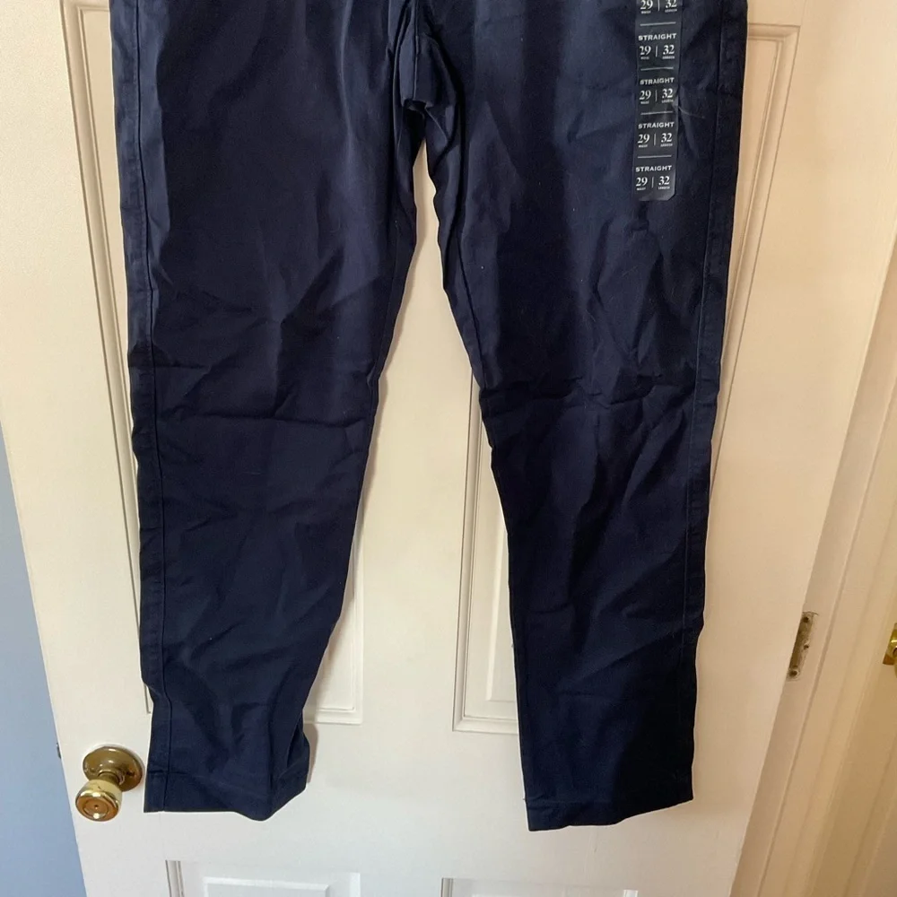 J.Crew Flex Straight‎ Chino Pants Navy Blue Men’s Size 29x32 NWT Office Work